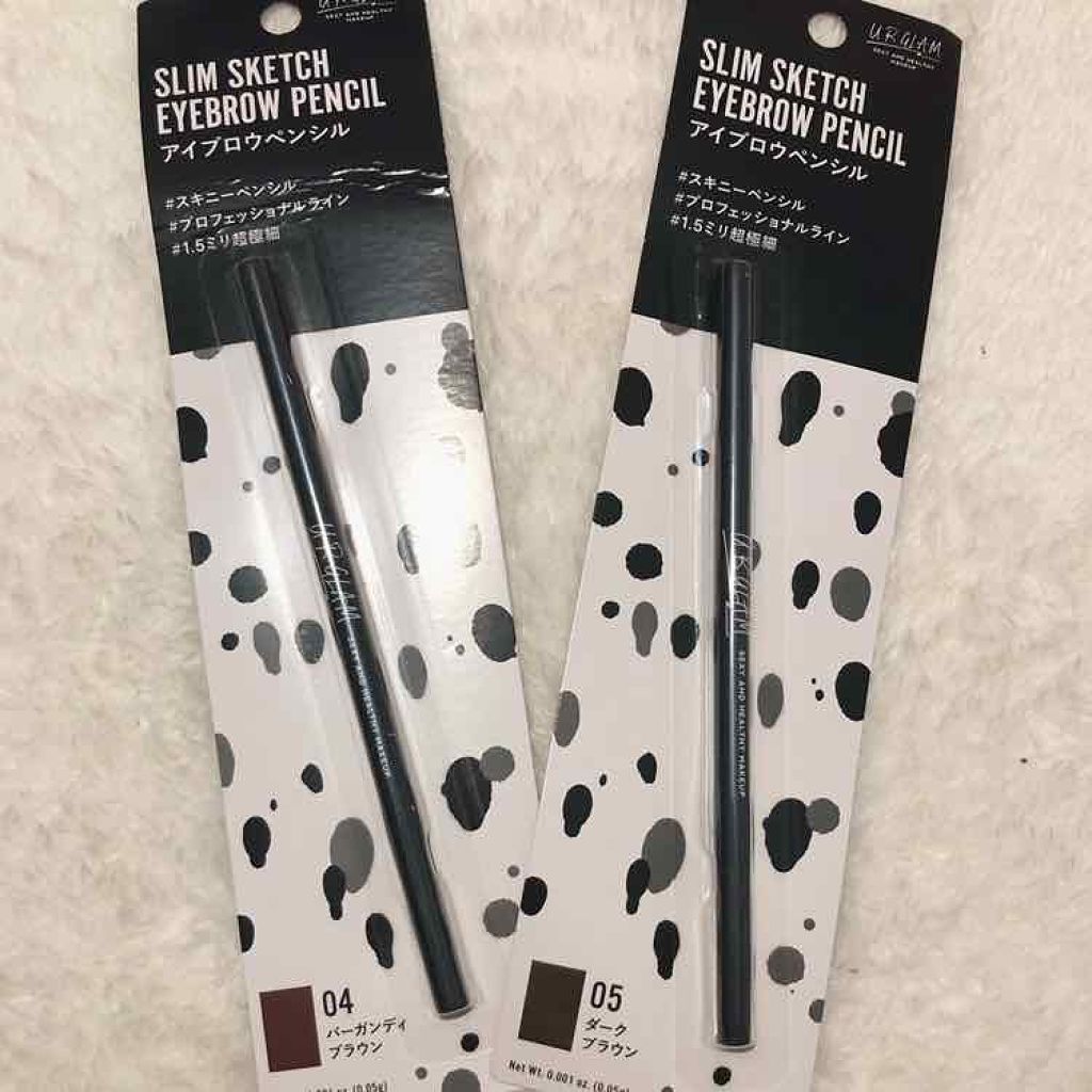スリムスケッチアイブロウペンシル/U R GLAM/アイブロウペンシルを使ったクチコミ(1枚目)
