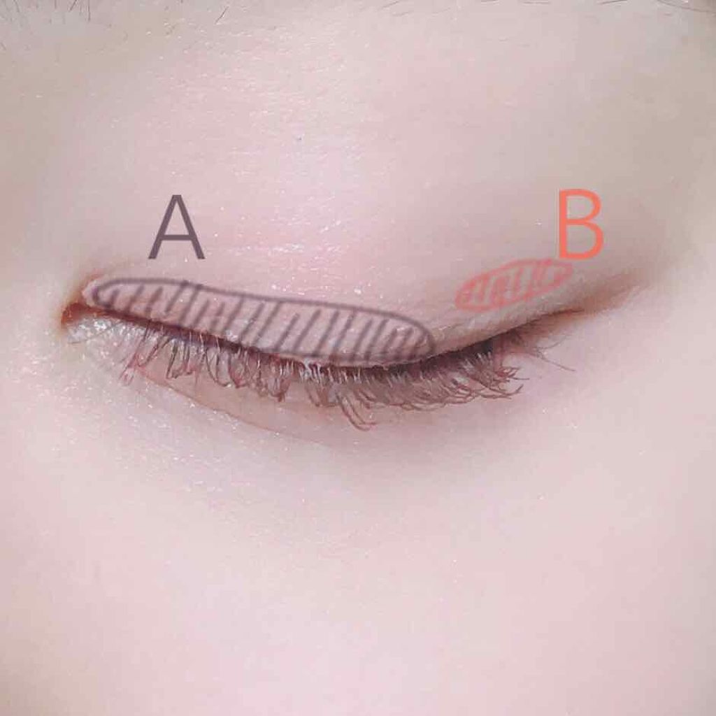 リアルダブルアイリッド/K-パレット/二重まぶた用アイテムを使ったクチコミ(3枚目)