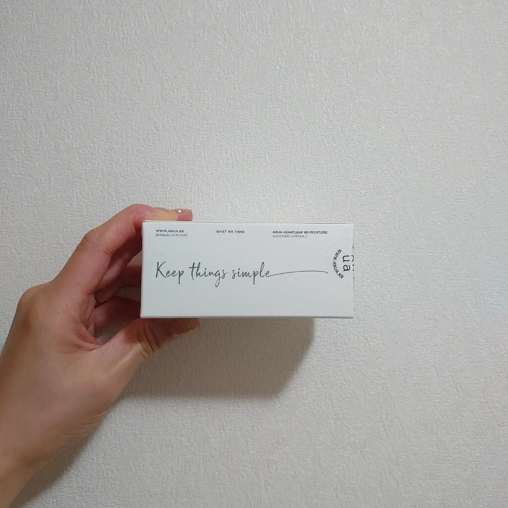 ドクダミ80%スージングアンプル/Anua/美容液を使ったクチコミ(3枚目)