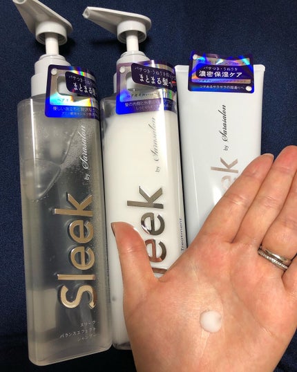 バランスエフェクトシャンプー/トリートメント/スリーク by サラサロン/市販シャンプーを使ったクチコミ(5枚目)