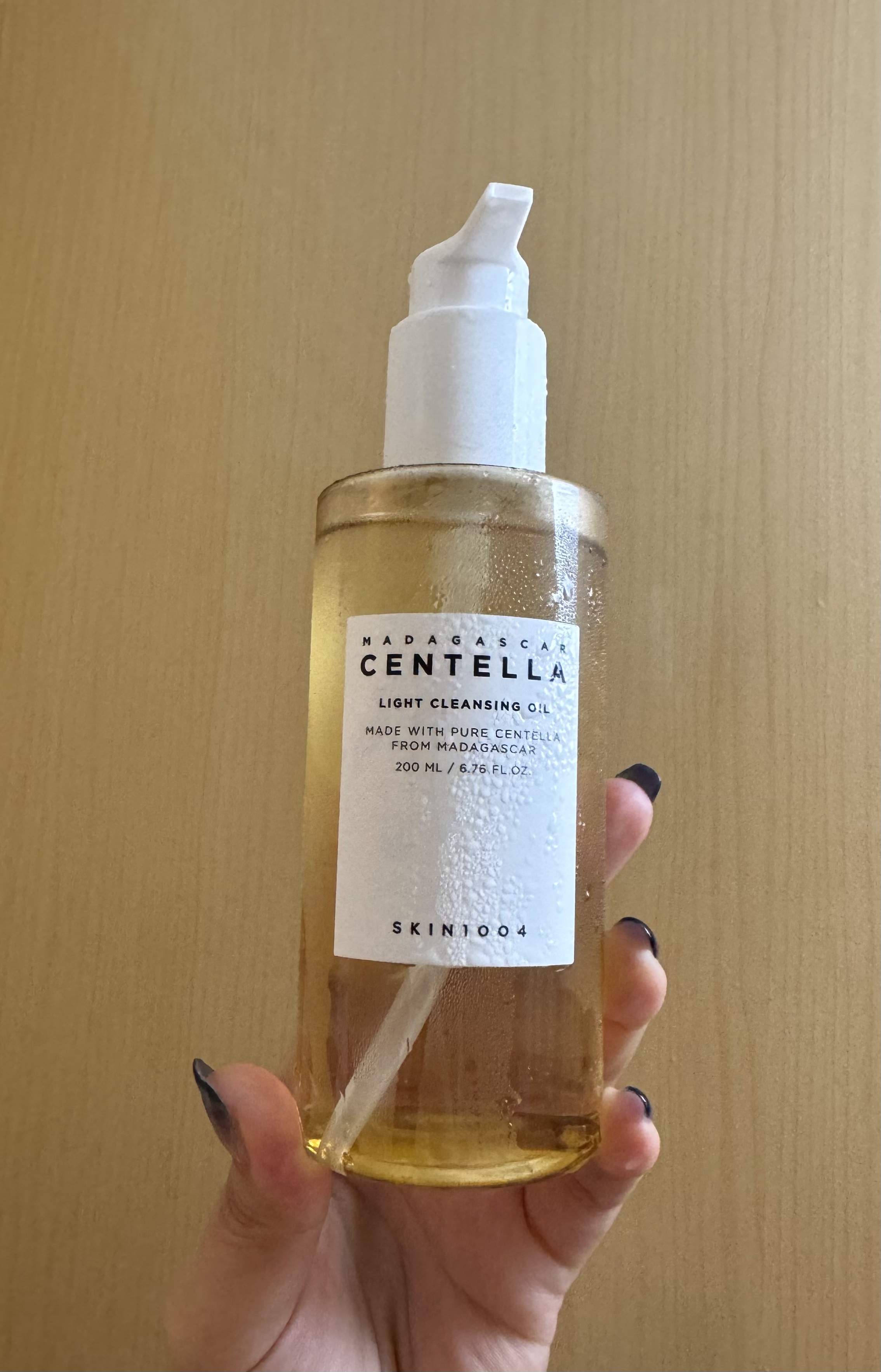 センテラ ライトクレンジングオイル/SKIN1004/オイルクレンジングを使ったクチコミ（1枚目）