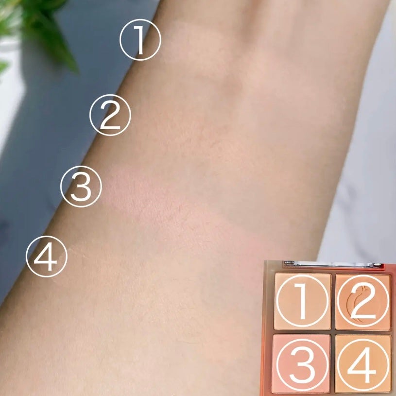 ブレンディングムードチーク/dasique/パウダーチークを使ったクチコミ(5枚目)