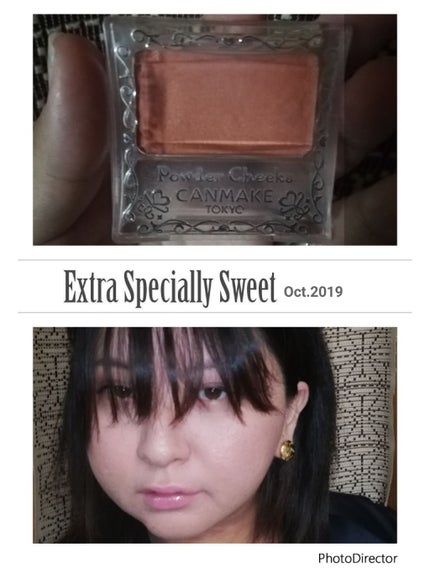 【旧品】パウダーチークス/キャンメイク/パウダーチークを使ったクチコミ(1枚目)