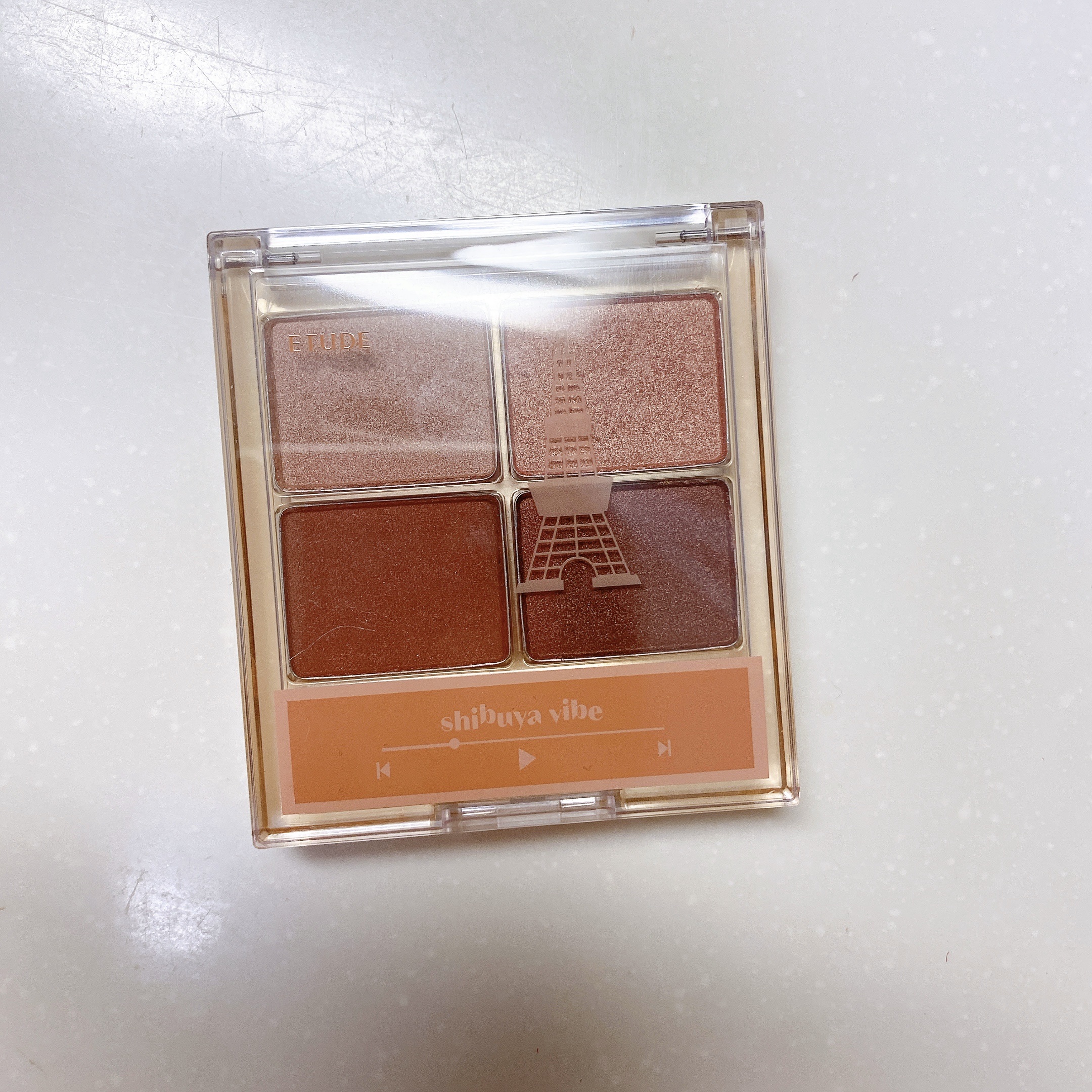 プレイカラーアイズミニ /ETUDE/アイシャドウパレットを使ったクチコミ（1枚目）