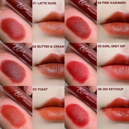 ブラーホイップド リップティント /SO GLAM/リップティントを使ったクチコミ(5枚目)