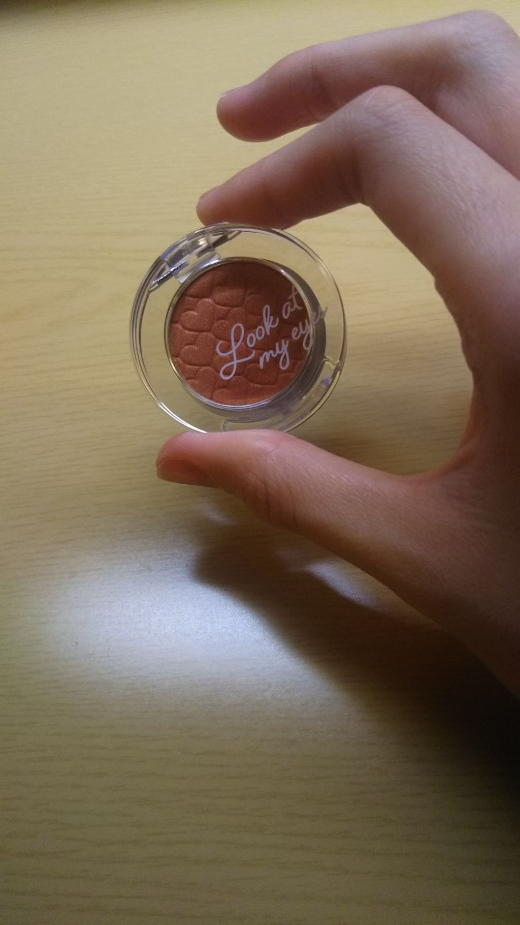 ルックアット マイアイズ OR210 オレンジブラウン/ETUDE/単色アイシャドウを使ったクチコミ（1枚目）