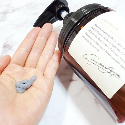 クレイクリームシャンプー(モイスト)/cocone/市販シャンプーを使ったクチコミ(2枚目)