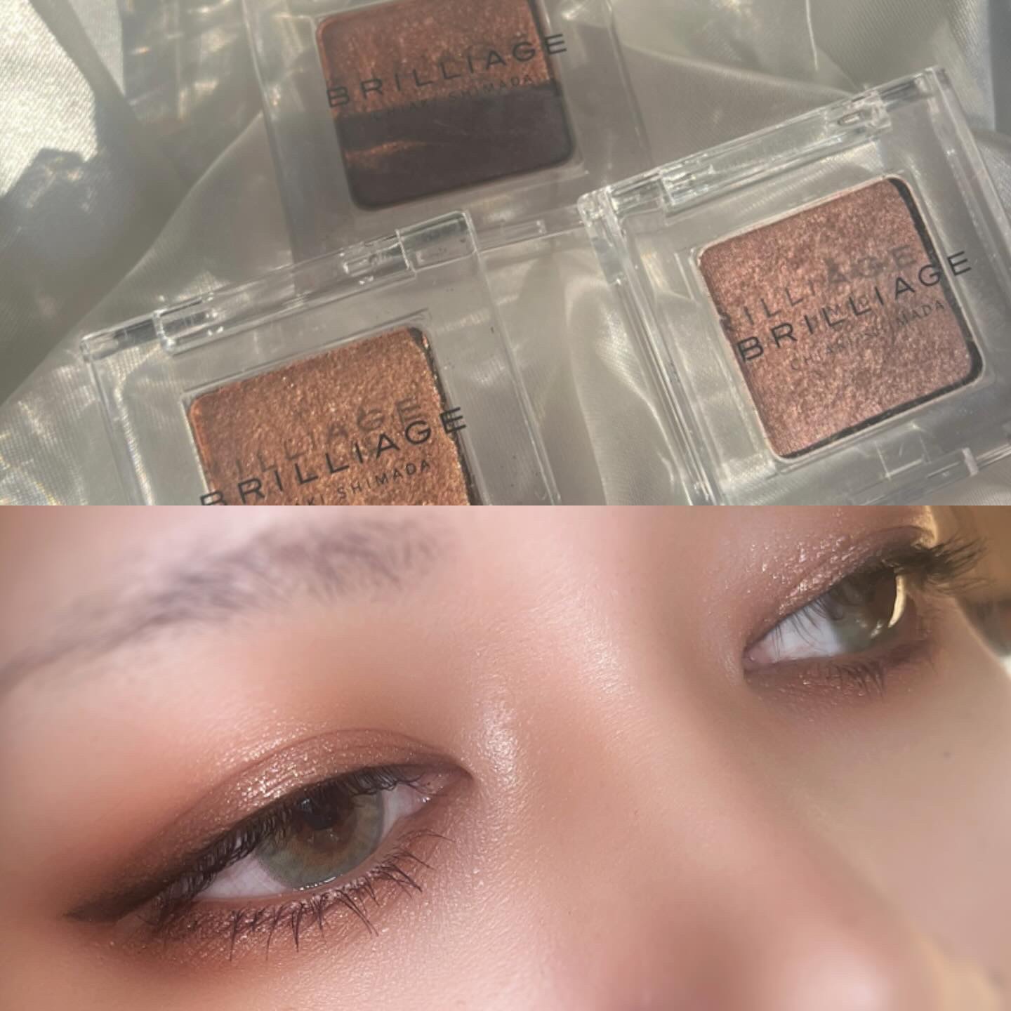 ワンダークリエイション  F05-ノラ/ブリリアージュ/単色アイシャドウを使ったクチコミ（1枚目）