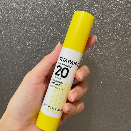 ビタペアC ビタレチ美容液/ネイチャーリパブリック/美容液を使ったクチコミ(3枚目)