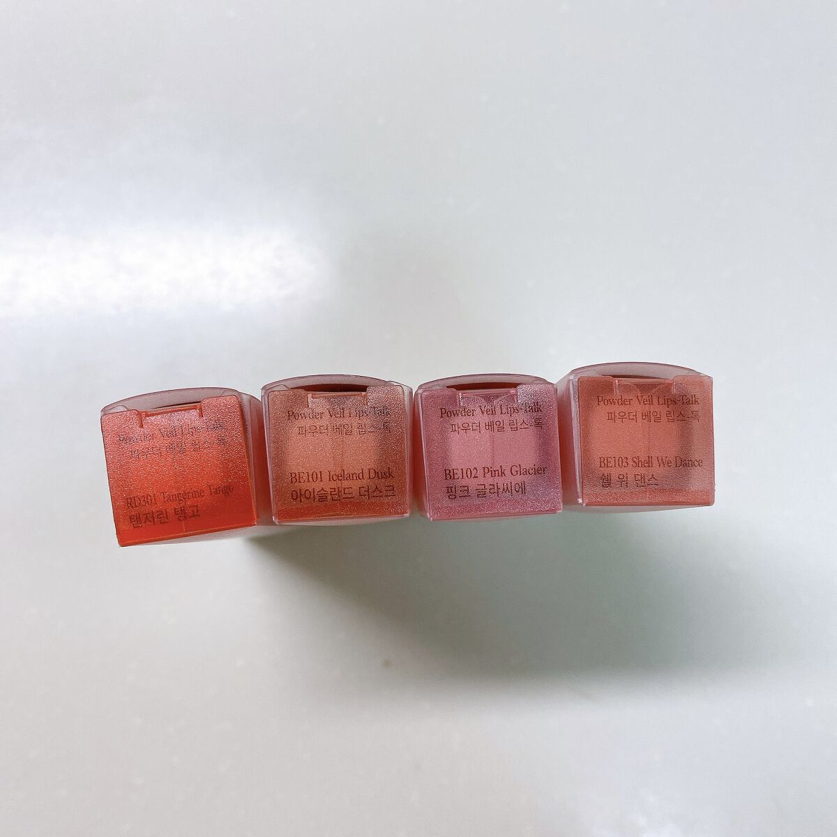 ＜ヴェールブリーズコレクション＞パウダーヴェールリップトーク/ETUDE/口紅を使ったクチコミ（2枚目）