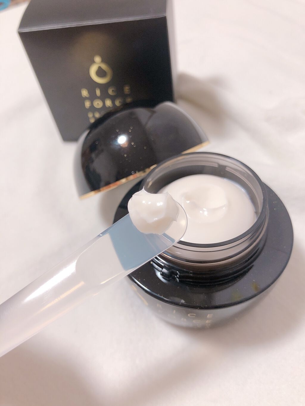 プレミアムパーフェクトクリーム/ライスフォース/フェイスクリームを使ったクチコミ(3枚目)