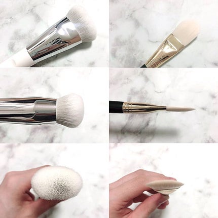 okhee 白玉ファンデーションブラシ/SOOA DOR/メイクブラシを使ったクチコミ(3枚目)