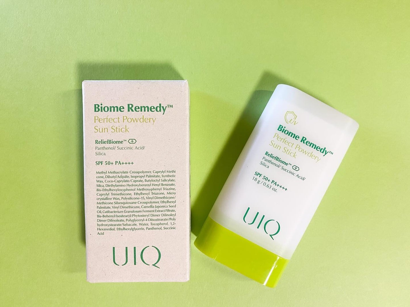 バイオームパーフェクトさらさらUVスティック/UIQ/日焼け止めスティックを使ったクチコミ(4枚目)