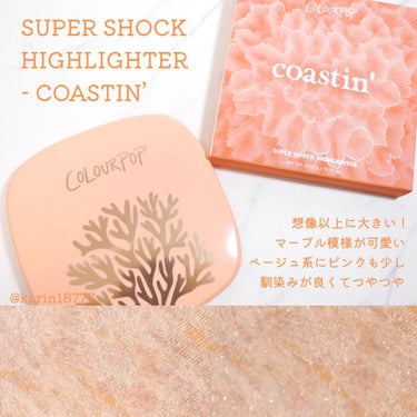 Super Shock Highlighter/ColourPop/パウダーハイライトを使ったクチコミ（3枚目）