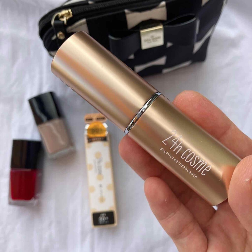 24 ミネラルモイストスティックファンデ 01ライトベージュ/24h cosme/その他ファンデーションを使ったクチコミ（1枚目）