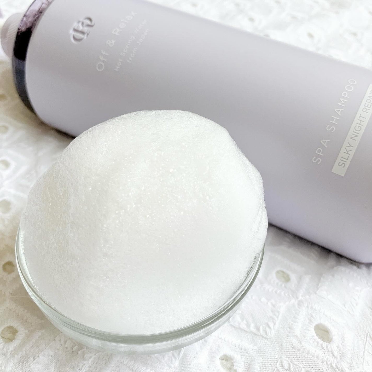 OR スパ・シャンプー/ヘアトリートメント シルキーナイトリペア/Off&Relax/市販シャンプーを使ったクチコミ(4枚目)