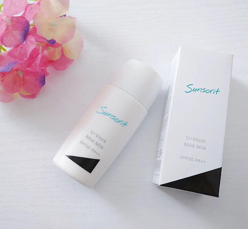 U・Vlockマイルドミルク/サンソリット/化粧下地を使ったクチコミ（2枚目）