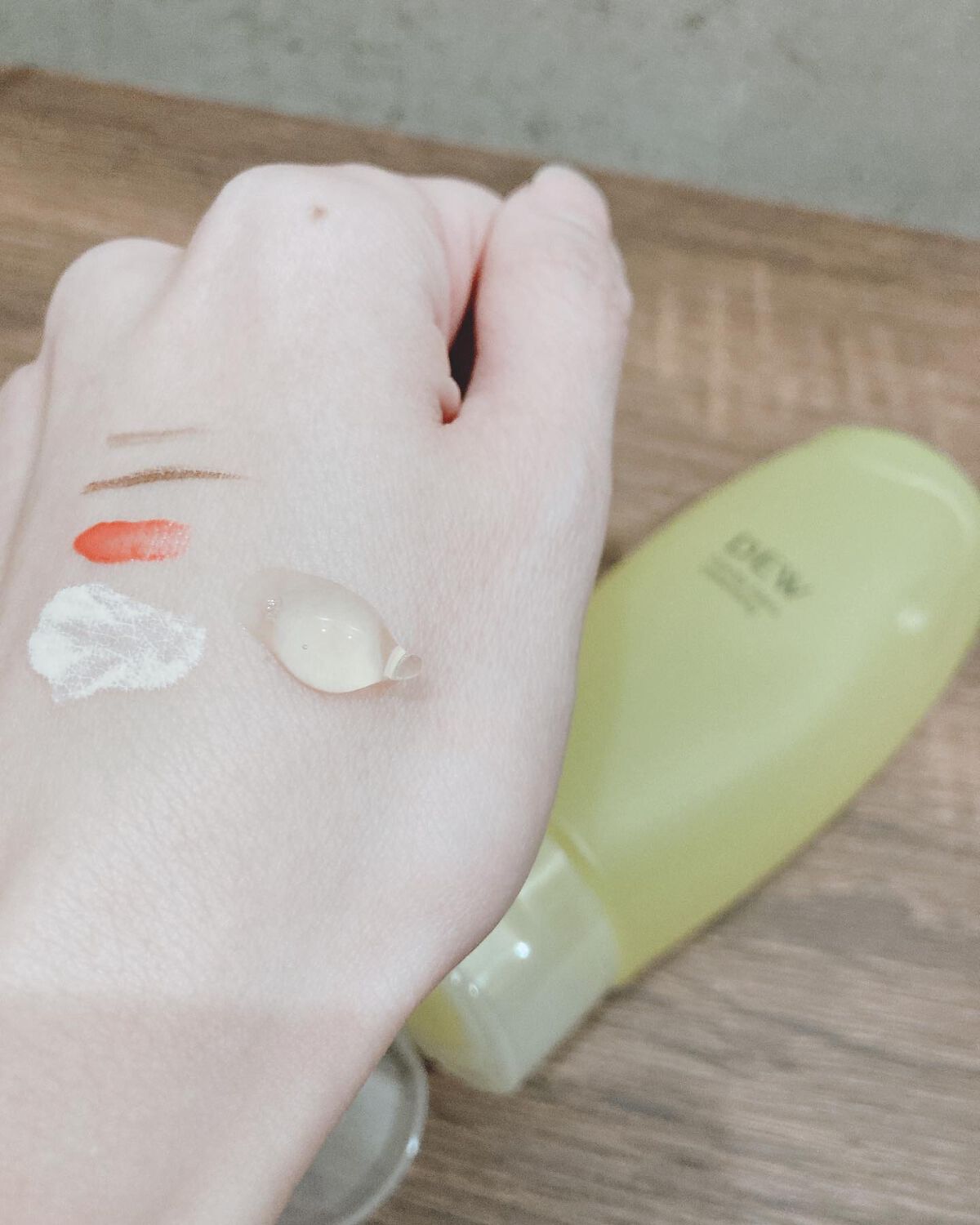 ハニーバームクレンジング/DEW/クレンジングバームを使ったクチコミ（3枚目）