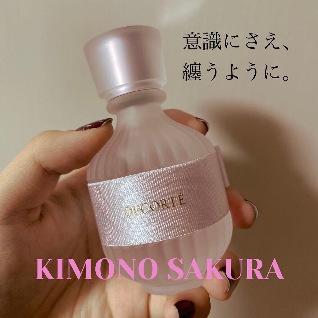 キモノ サクラ オードトワレ/DECORTÉ/香水(レディース)を使ったクチコミ(1枚目)