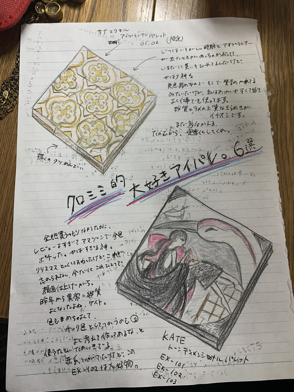 ミネラルクラッシィシャドー/エトヴォス/アイシャドウパレットを使ったクチコミ（1枚目）