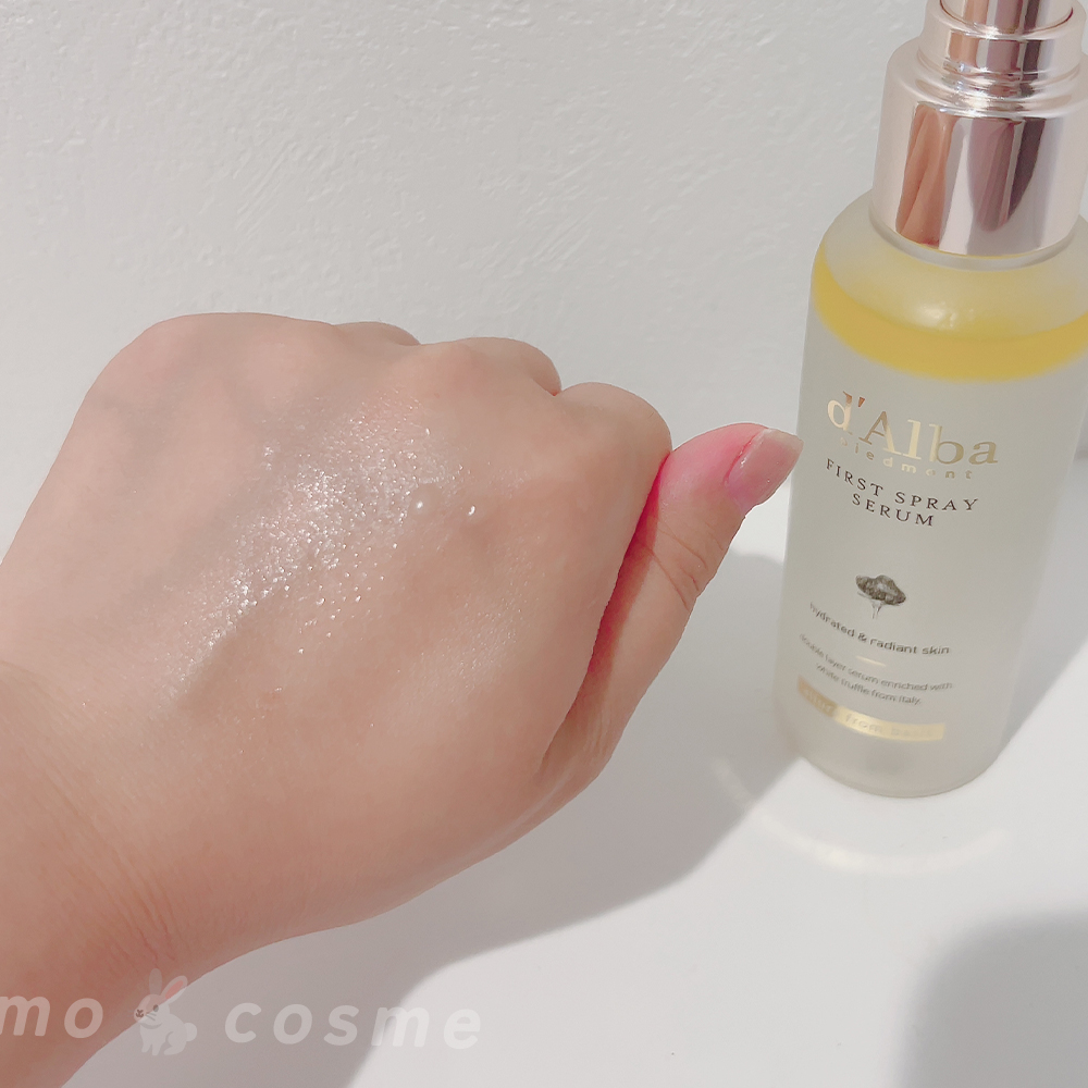 ダルバ ホワイトトリュフファーストスプレーセラム/ダルバ/ミスト状化粧水を使ったクチコミ（3枚目）