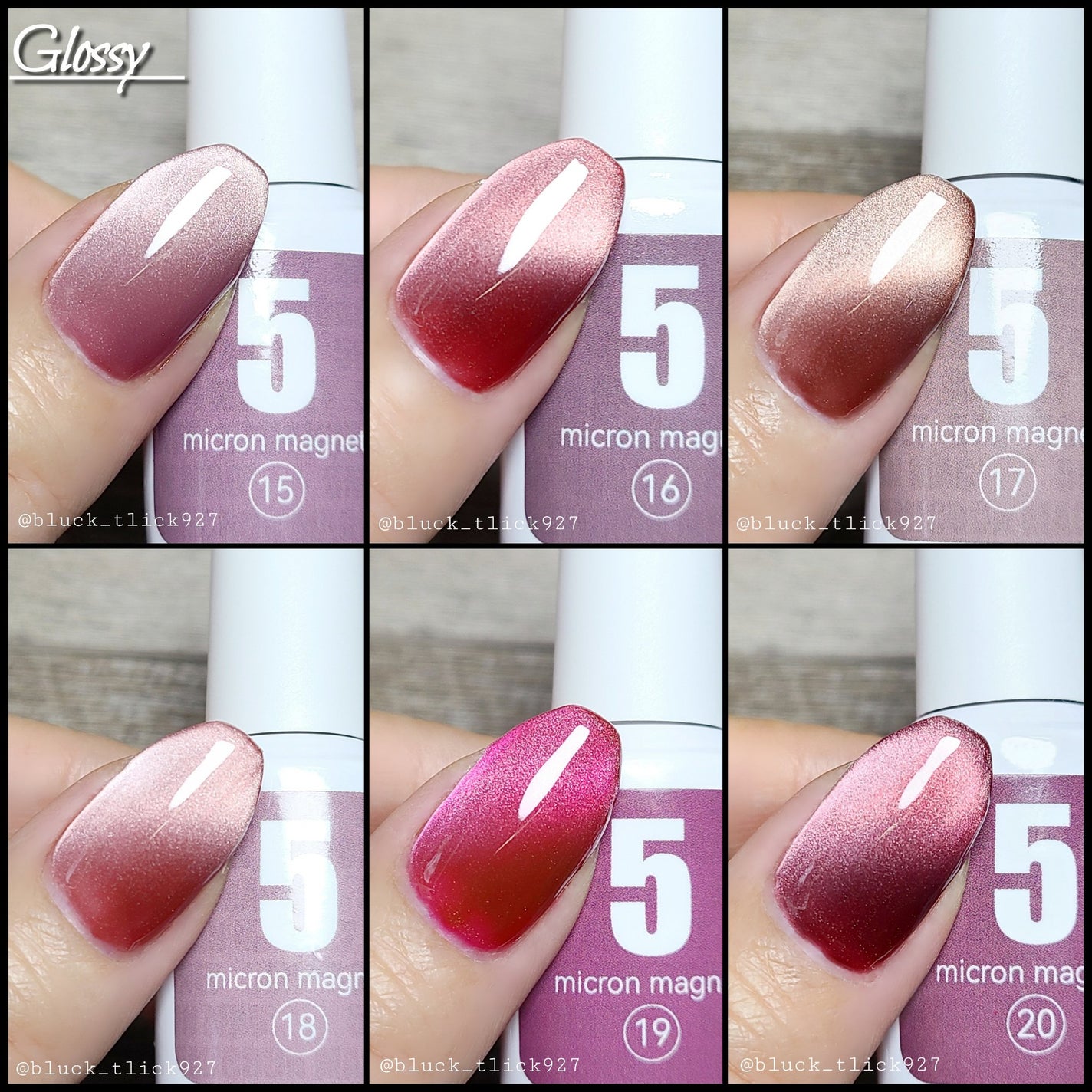 5ミクロンマグネット/ネイル工房/ジェルネイルを使ったクチコミ(6枚目)