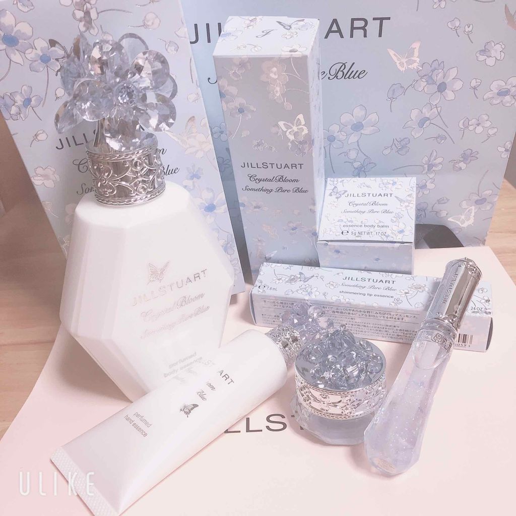 クリスタルブルーム サムシングピュアブルー パフュームド ボディエッセンス/JILL STUART/香水(その他)を使ったクチコミ(1枚目)
