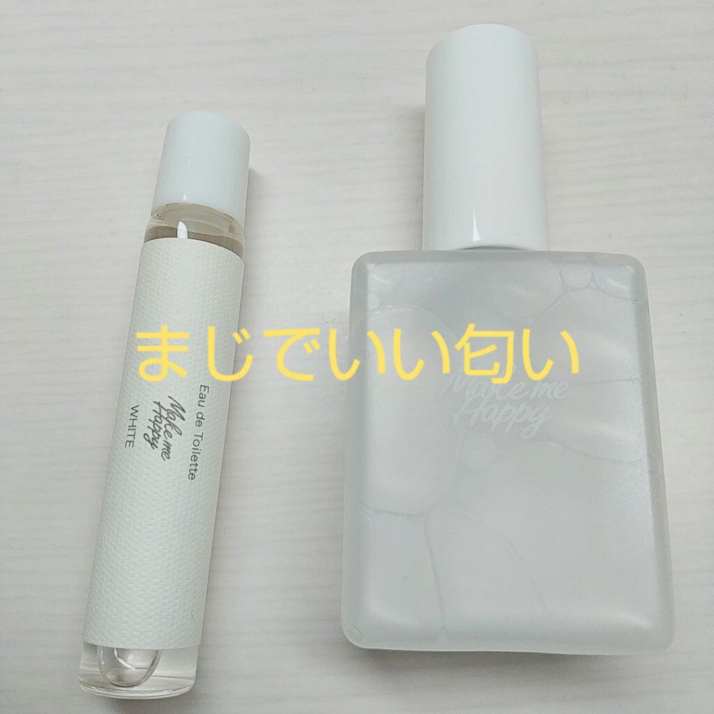 メイクミーハッピー フレグランスウォーター WHITE/キャンメイク/香水(レディース)を使ったクチコミ（1枚目）
