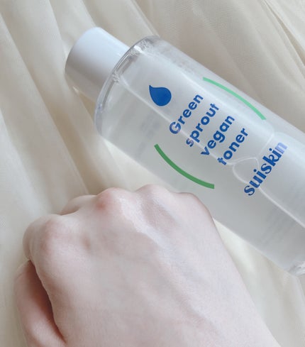 Green sprout vegan toner/suiskin/化粧水を使ったクチコミ(5枚目)