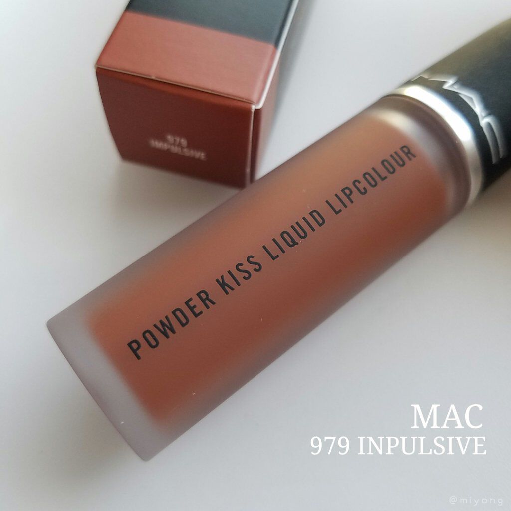 パウダーキス リップスティック/M・A・C/口紅を使ったクチコミ(1枚目)