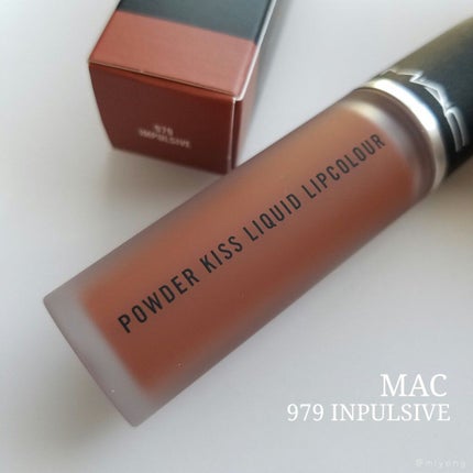 パウダー キス リキッド リップカラー/M・A・C/口紅を使ったクチコミ(1枚目)