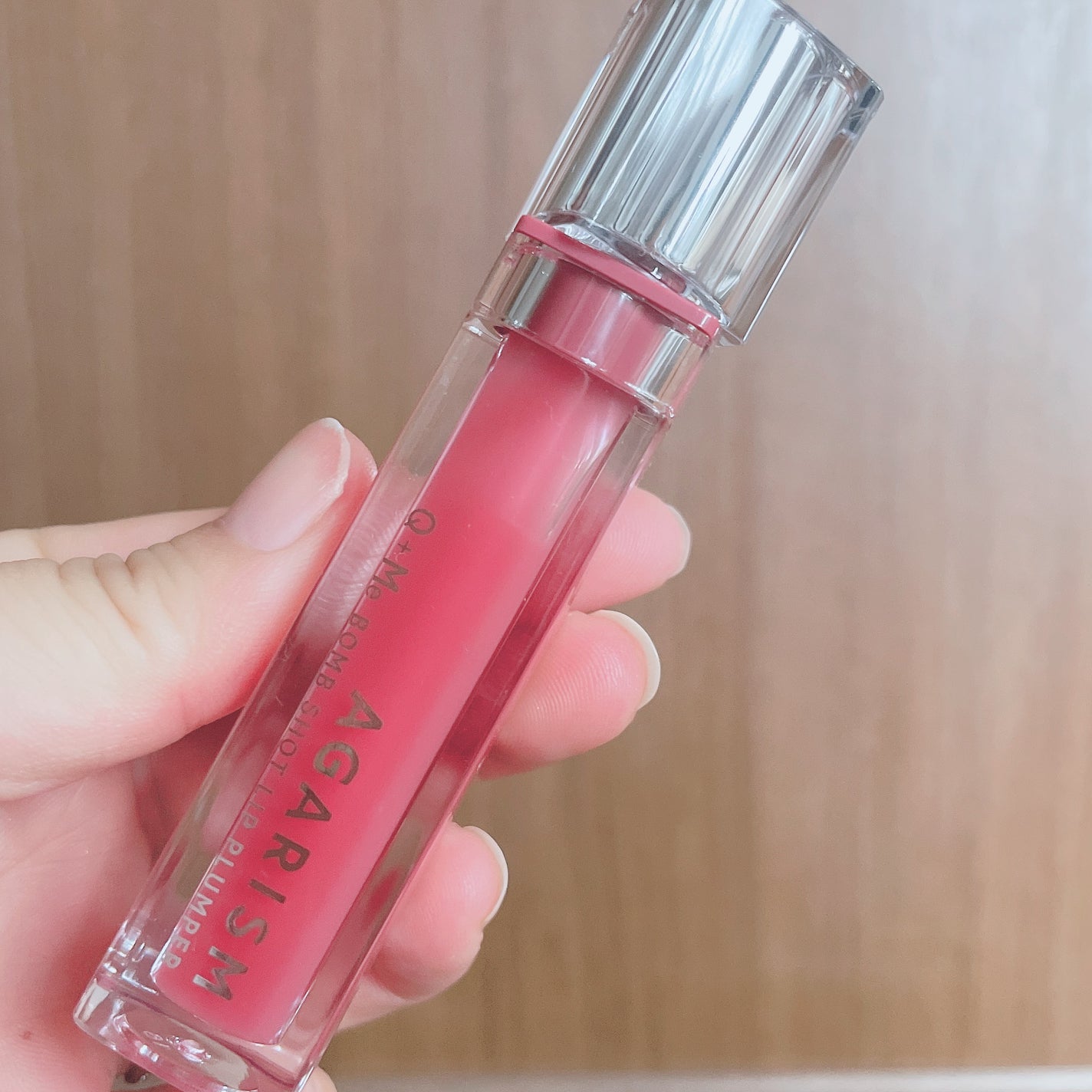 キューミ―ボムショットリッププランパー/AGARISM/リッププランパーを使ったクチコミ(6枚目)