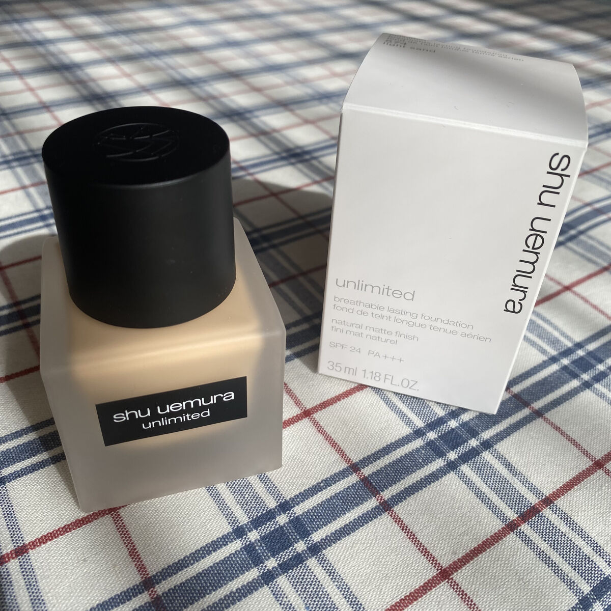 （旧）アンリミテッド ラスティング フルイド/shu uemura/リキッドファンデーションを使ったクチコミ（1枚目）