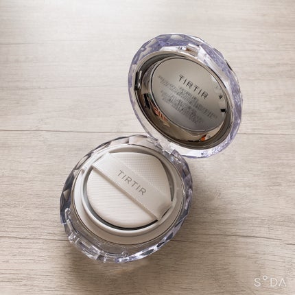 マスクフィット クリスタルメッシュクッション/TIRTIR(ティルティル)/クッションファンデーションを使ったクチコミ(4枚目)