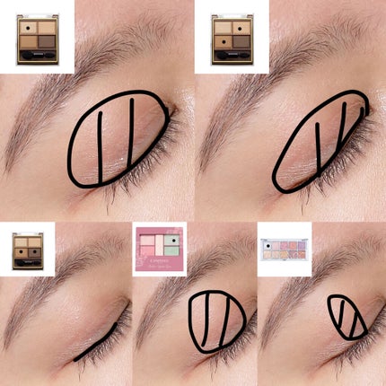 スキニーリッチシャドウ/excel/アイシャドウパレットを使ったクチコミ(3枚目)