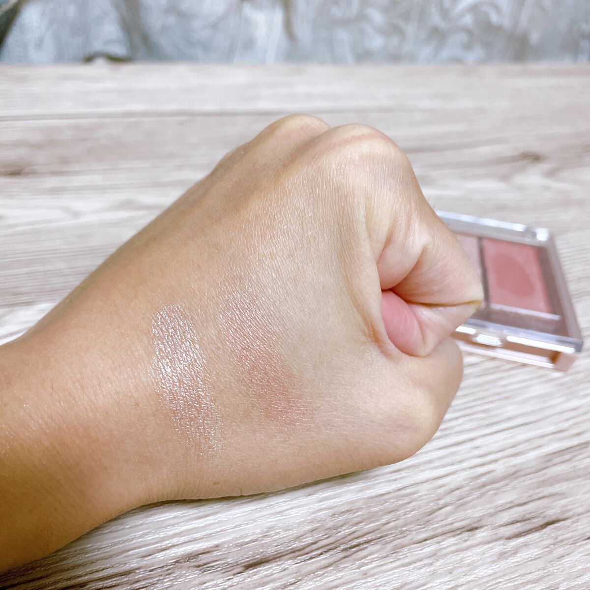 フェイスグロウカラー/CEZANNE/クリームハイライトを使ったクチコミ（3枚目）