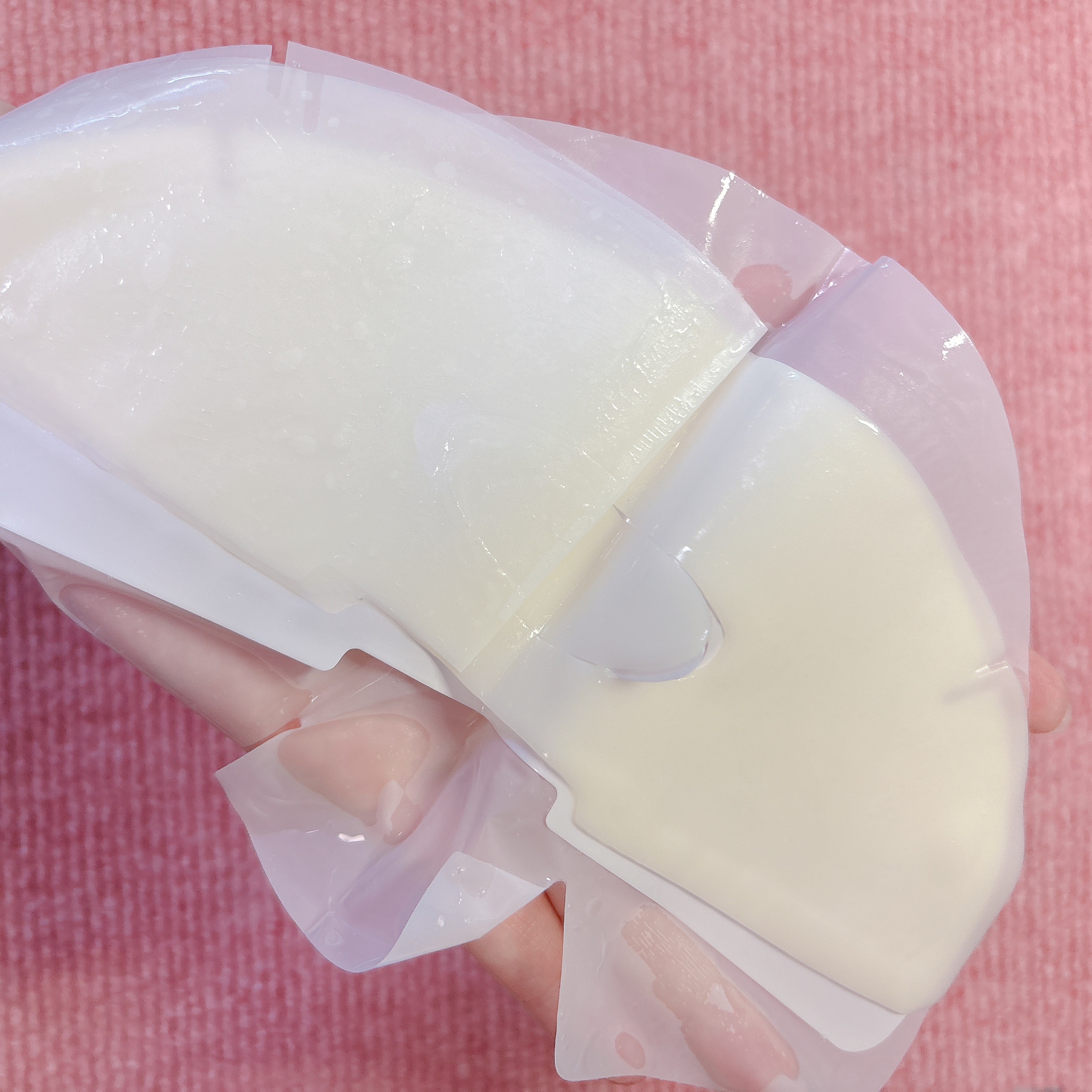 ラビューム アフターグロウ ゆずゲルマスク/Luvum/シートマスク・パックを使ったクチコミ（2枚目）