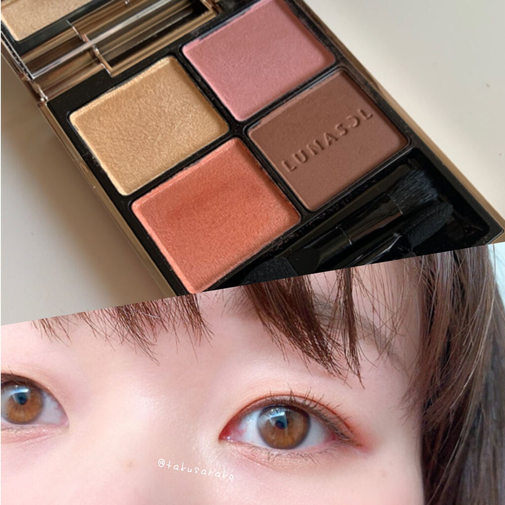 アイカラーレーション/LUNASOL/アイシャドウパレットを使ったクチコミ(1枚目)
