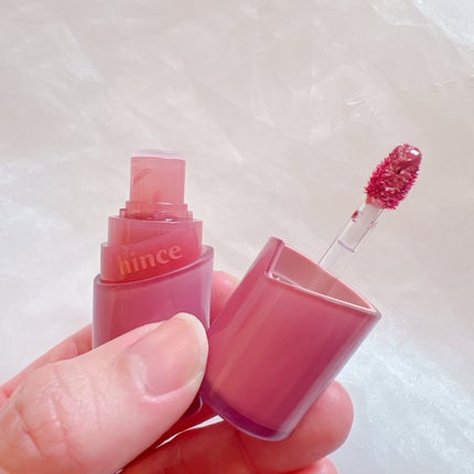 ロウグロウジェルティント R012 ロウ・フィグ/hince/リップティントを使ったクチコミ(2枚目)