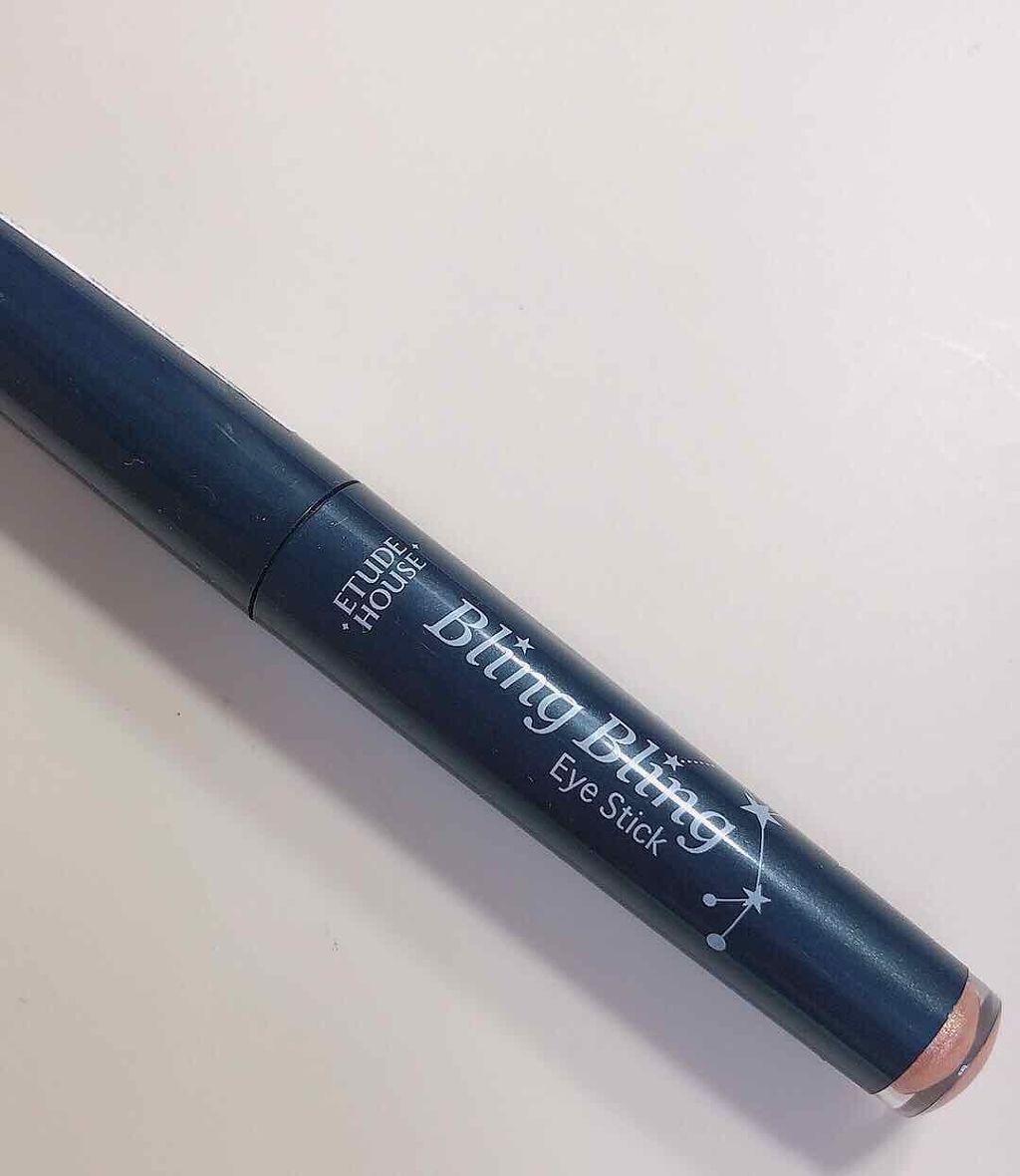 キラキラ アイシャドウ/ETUDE/スティックアイシャドウを使ったクチコミ(1枚目)