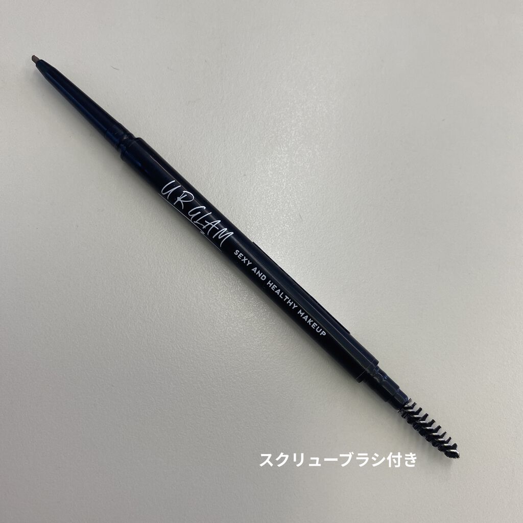スリムスケッチアイブロウペンシル/U R GLAM/アイブロウペンシルを使ったクチコミ（3枚目）
