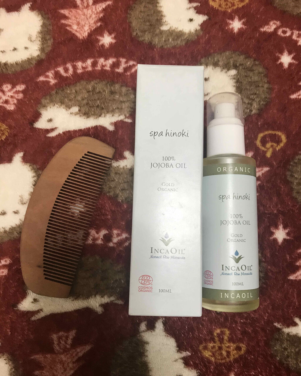 スパヒノキ　オーガニック　ホホバオイル/桧 spa hinoki(スパヒノキ)/頭皮ケアを使ったクチコミ（1枚目）