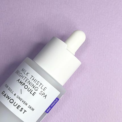 ミルクシスルブライトニングスパ アンプル/RAWQUEST/美容液を使ったクチコミ(8枚目)