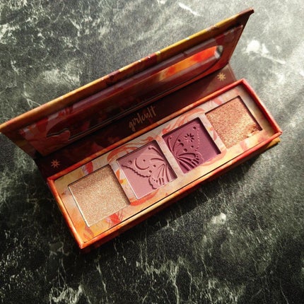 山海シリーズ 4色アイシャドウパレット/GirlCult/アイシャドウパレットを使ったクチコミ(1枚目)