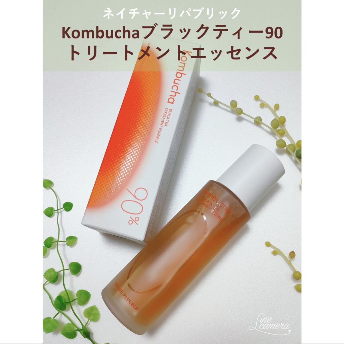 Kombuchaブラックティー90トリートメントエッセンス/ネイチャーリパブリック/化粧水を使ったクチコミ（1枚目）