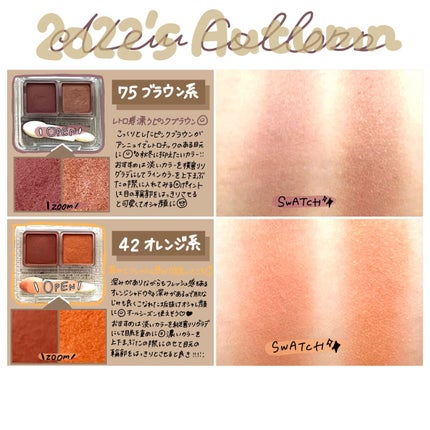 ツイン カラー アイシャドウ/ちふれ/アイシャドウパレットを使ったクチコミ(4枚目)