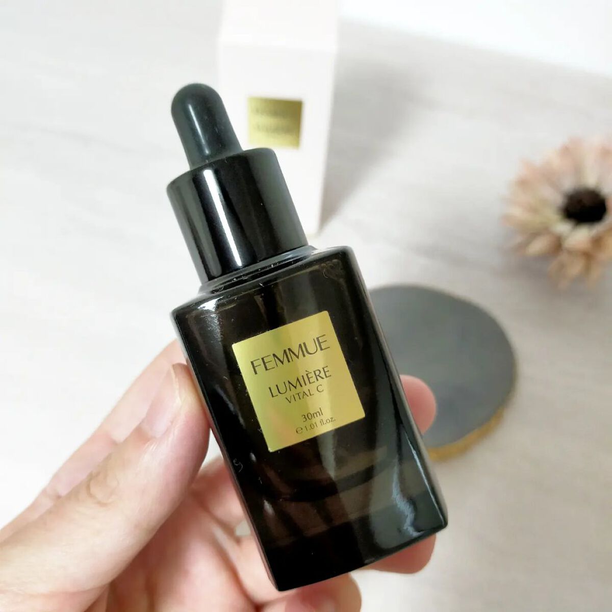 ルミエール ヴァイタルC/FEMMUE/ブースター・導入液を使ったクチコミ（2枚目）