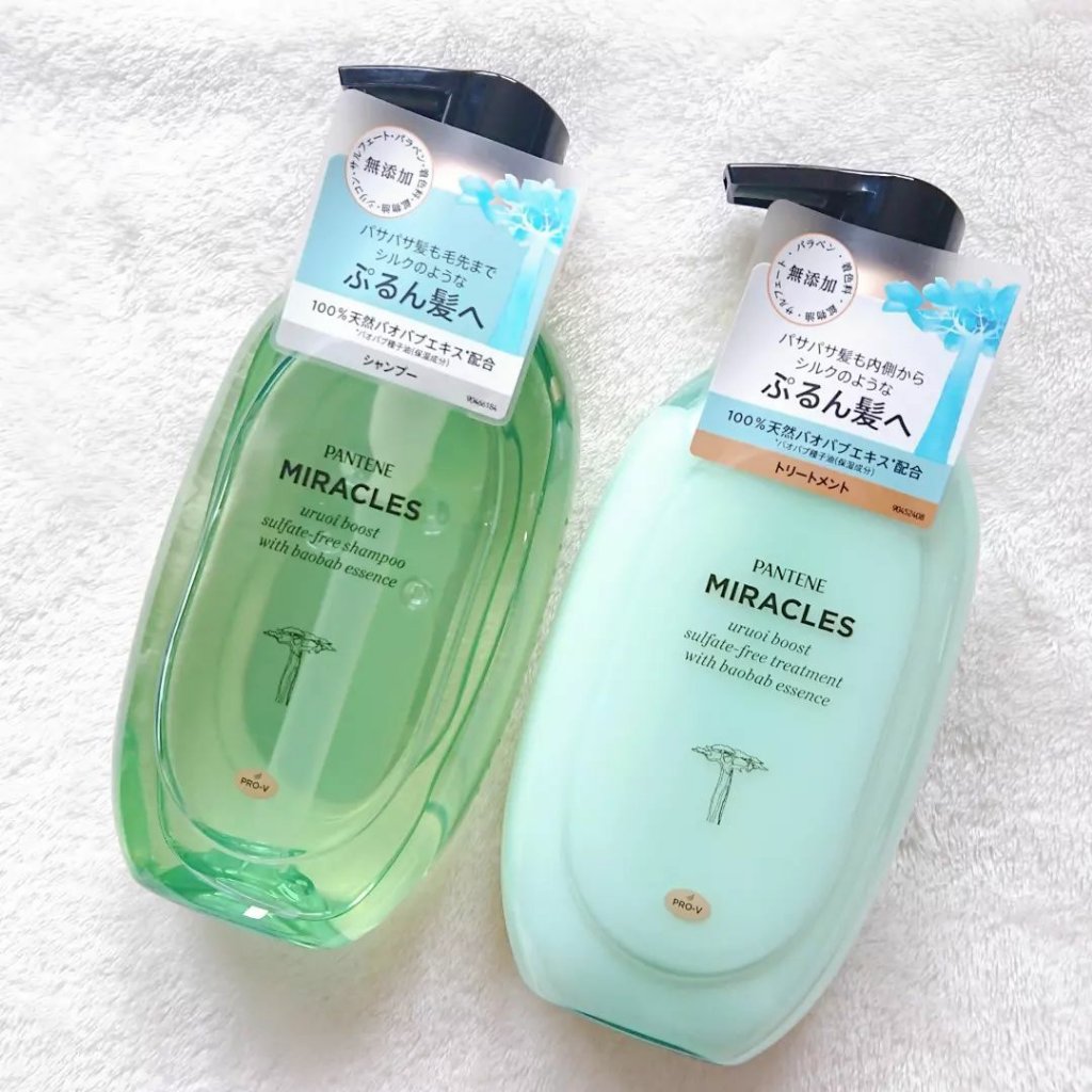 ミラクルズ うるおいブースト シャンプー/トリートメント/パンテーン/市販シャンプーを使ったクチコミ（2枚目）
