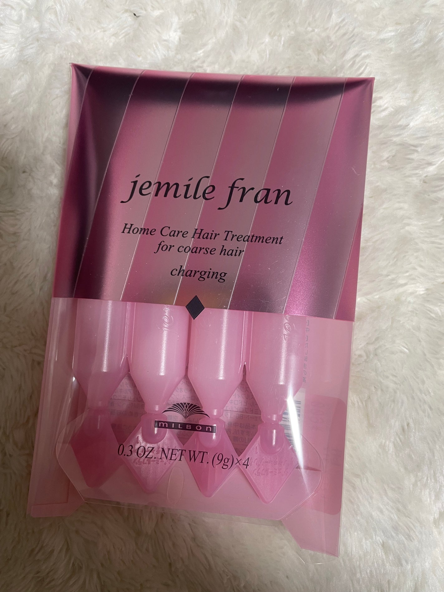 ジェミールフラン ヘアケアシリーズ サロントリートメント ハートチャージング/ジェミールフラン/洗い流すヘアトリートメントを使ったクチコミ(1枚目)