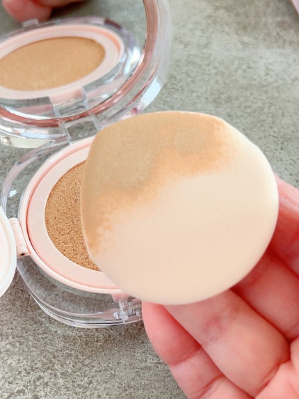 アリウル インクフェザーカバーラスティングクッション/Ariul/クッションファンデーションを使ったクチコミ(6枚目)